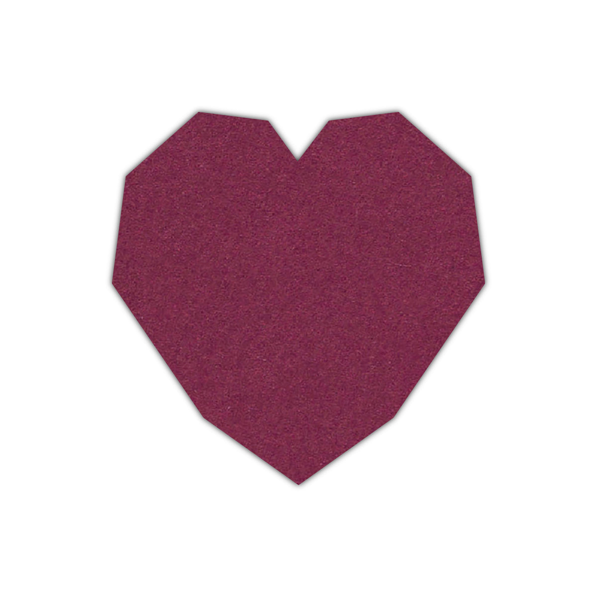 CMYK Print on Orchid Cardstock | Shape S14 | 5" x 5"