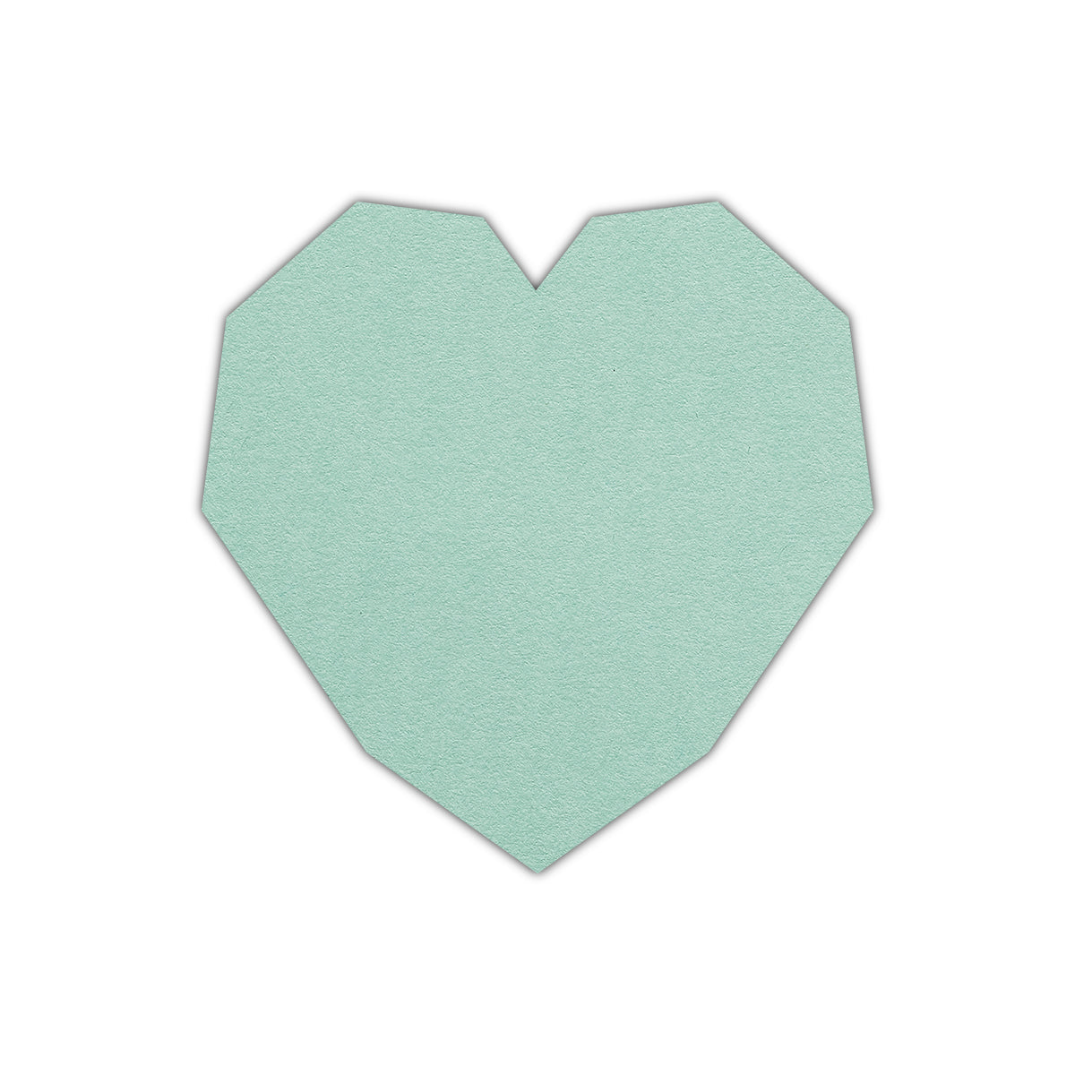 CMYK Print on Park Green Cardstock | Shape S14 | 6.75" x 6.75"