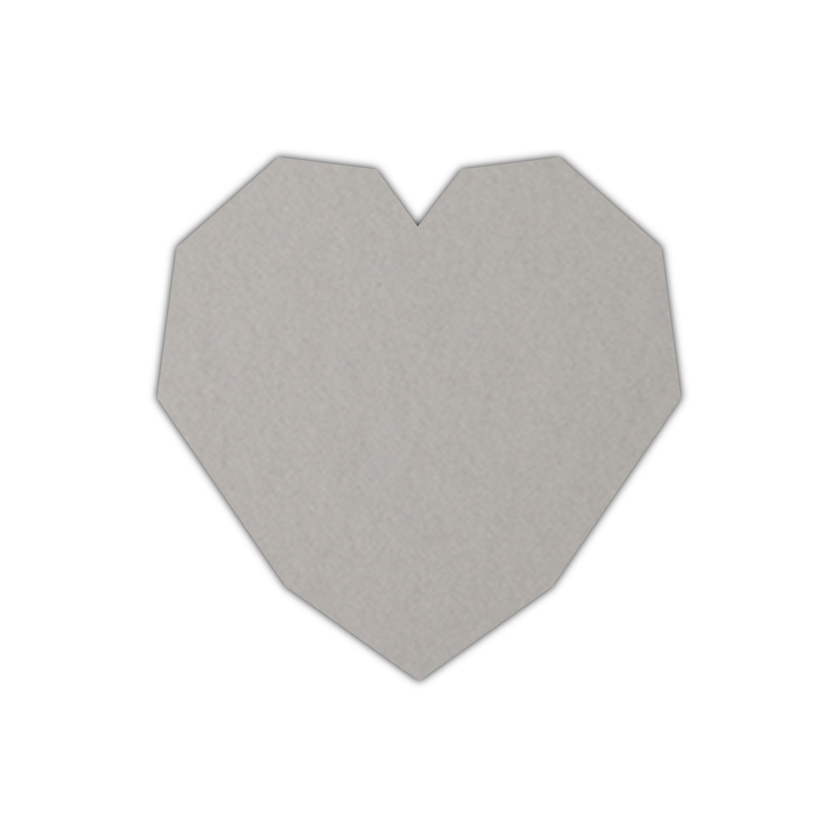 CMYK Print on Real Grey Cardstock | Shape S14 | 8" x 8"