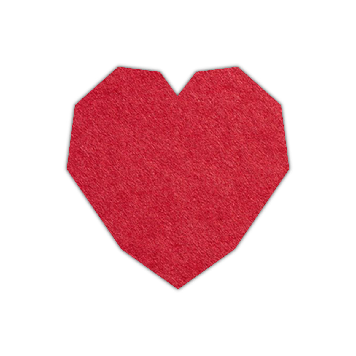 CMYK Print on Scarlet Red Cardstock | Shape S14 | 6.75" x 6.75"