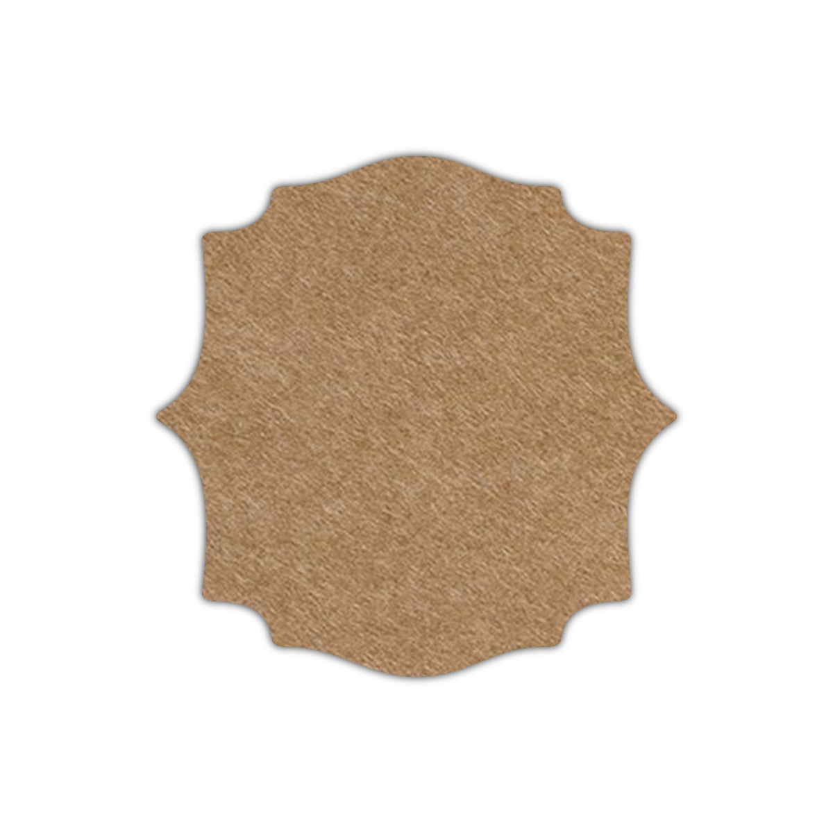 CMYK Print on Beach Sand Cardstock | Shape S15 | 2.75" x 2.75"