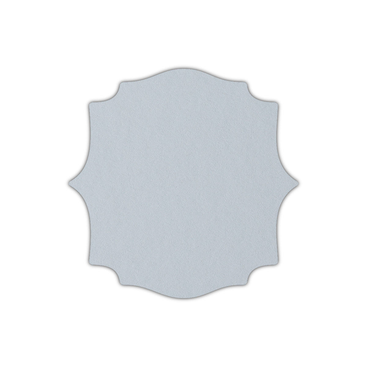 CMYK Print on Cool Blue Cardstock | Shape S15 | 5" x 5"