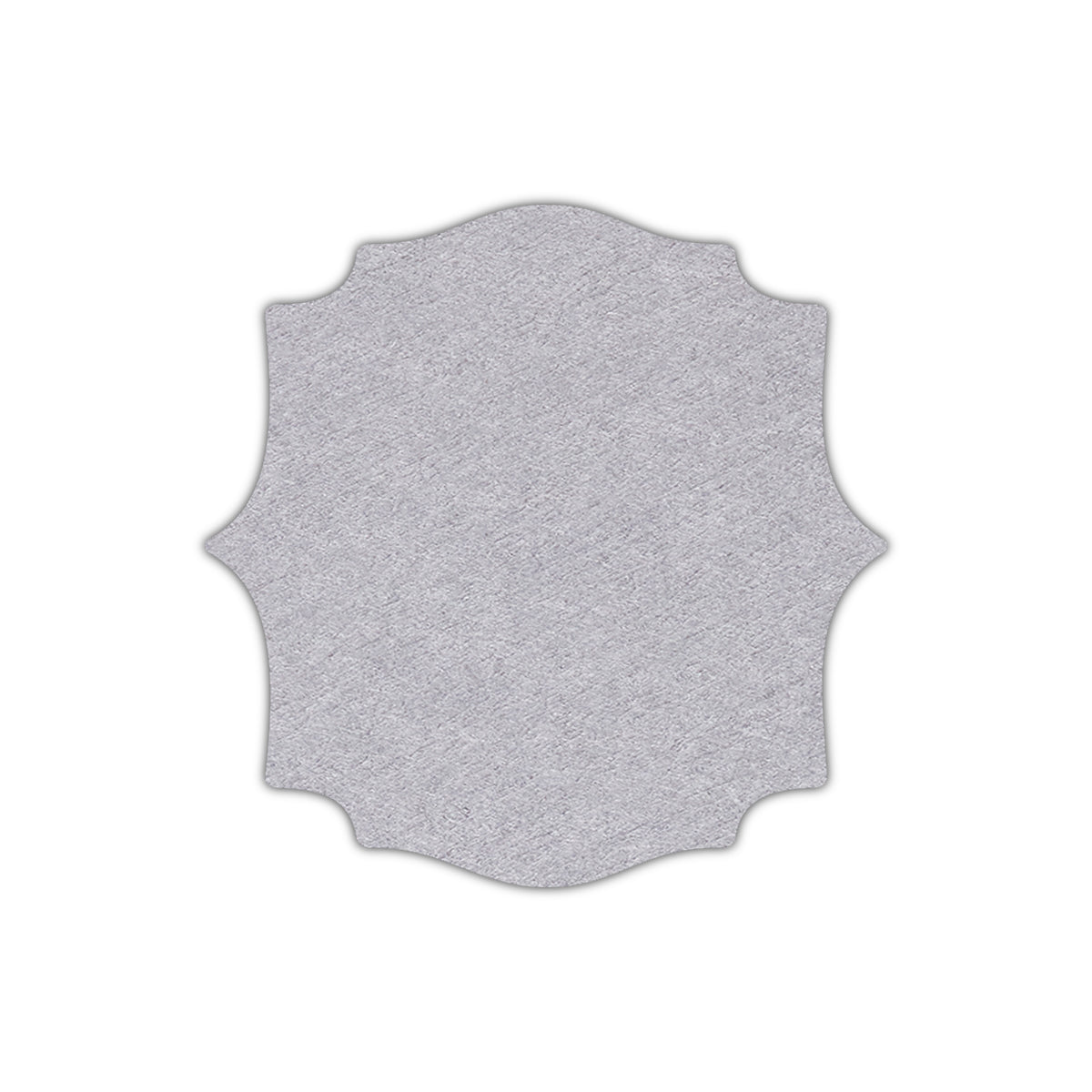 CMYK Print on Cool Grey Cardstock | Shape S15 | 6.5" x 6.5"