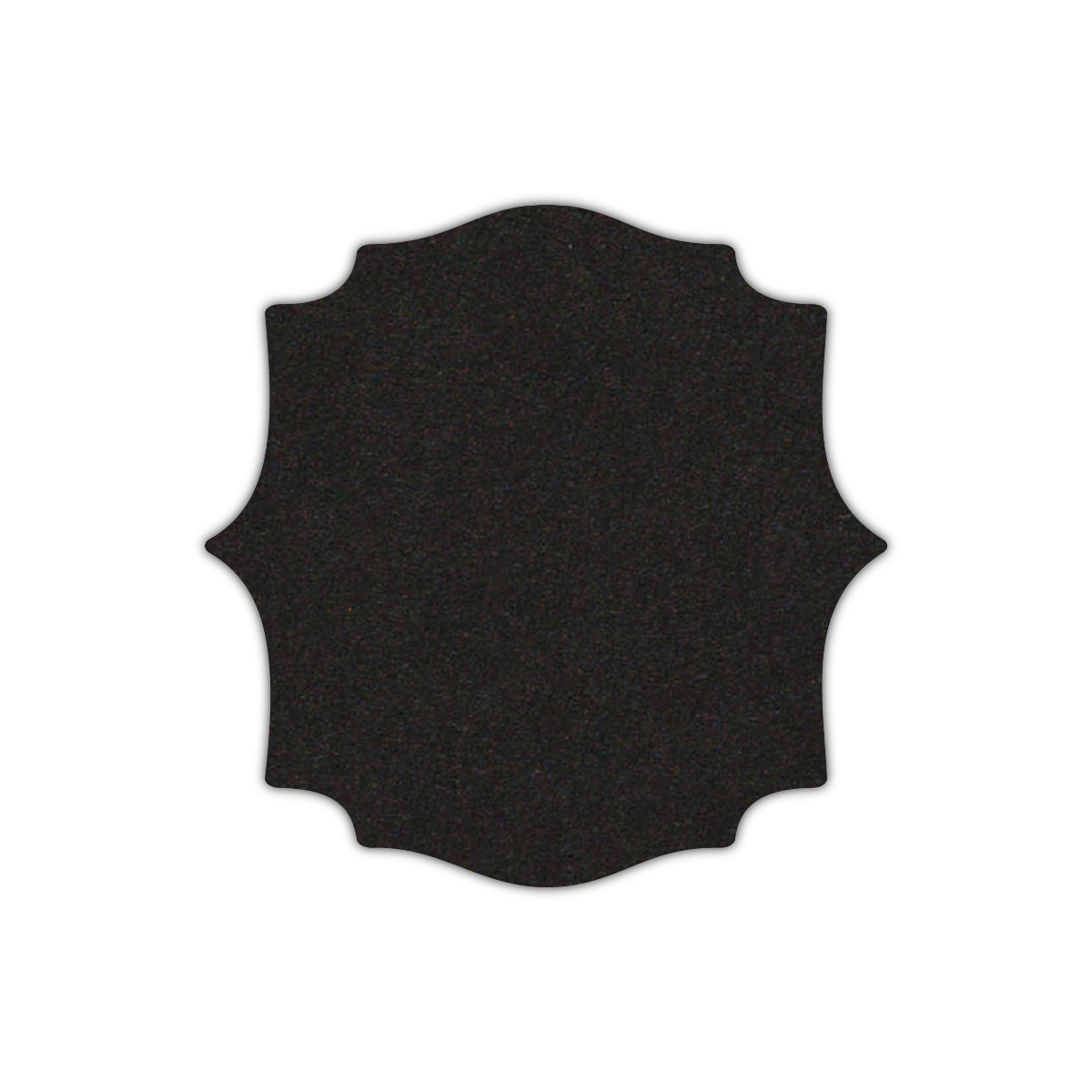 CMYK Print on Deep Black Cardstock | Shape S15 | 6.75" x 6.75"