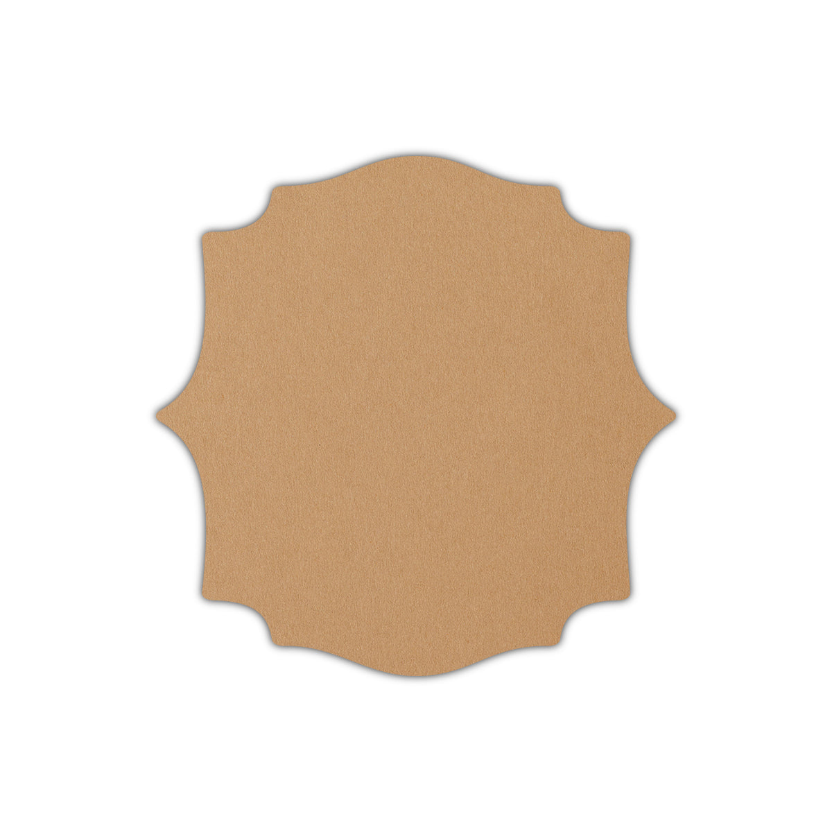 CMYK Print on Harvest Cardstock | Shape S15 | 6.5" x 6.5"