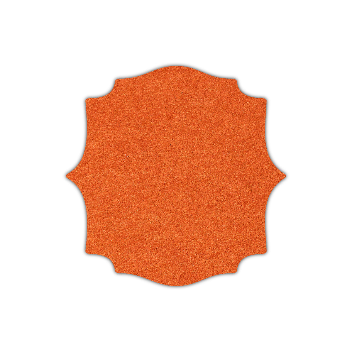 CMYK Print on Rust Cardstock | Shape S15 | 7.25" x 7.25"