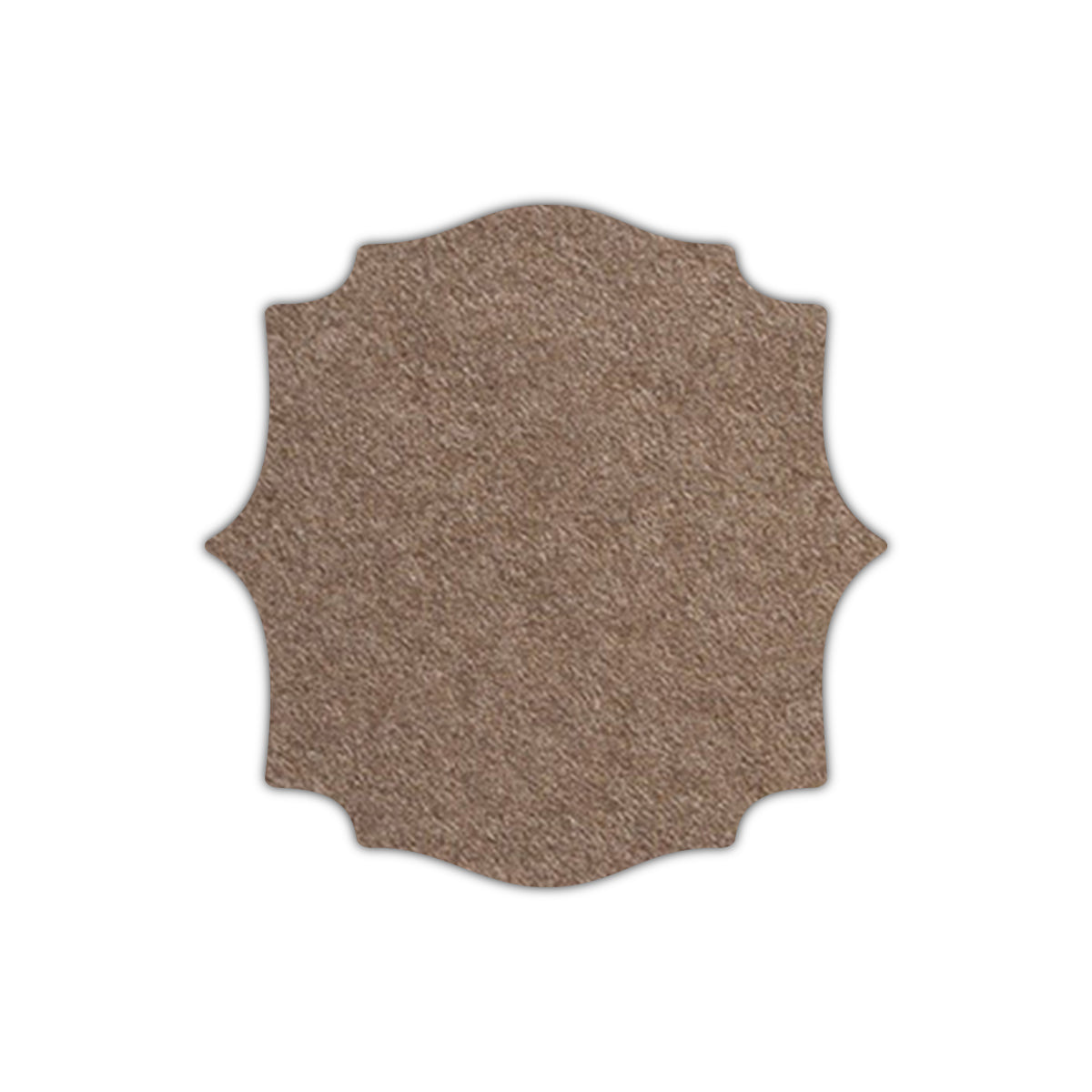 CMYK Print on Walnut Cardstock | Shape S15 | 2" x 2"
