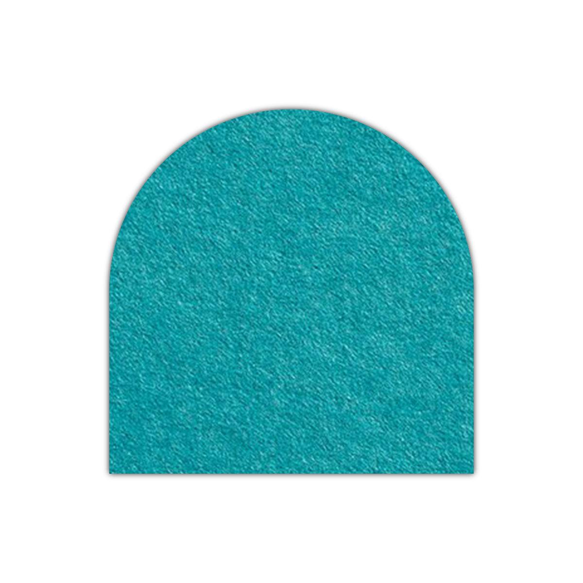 CMYK Print on Aqua Blue Cardstock | Shape S1 | 4" x 4"