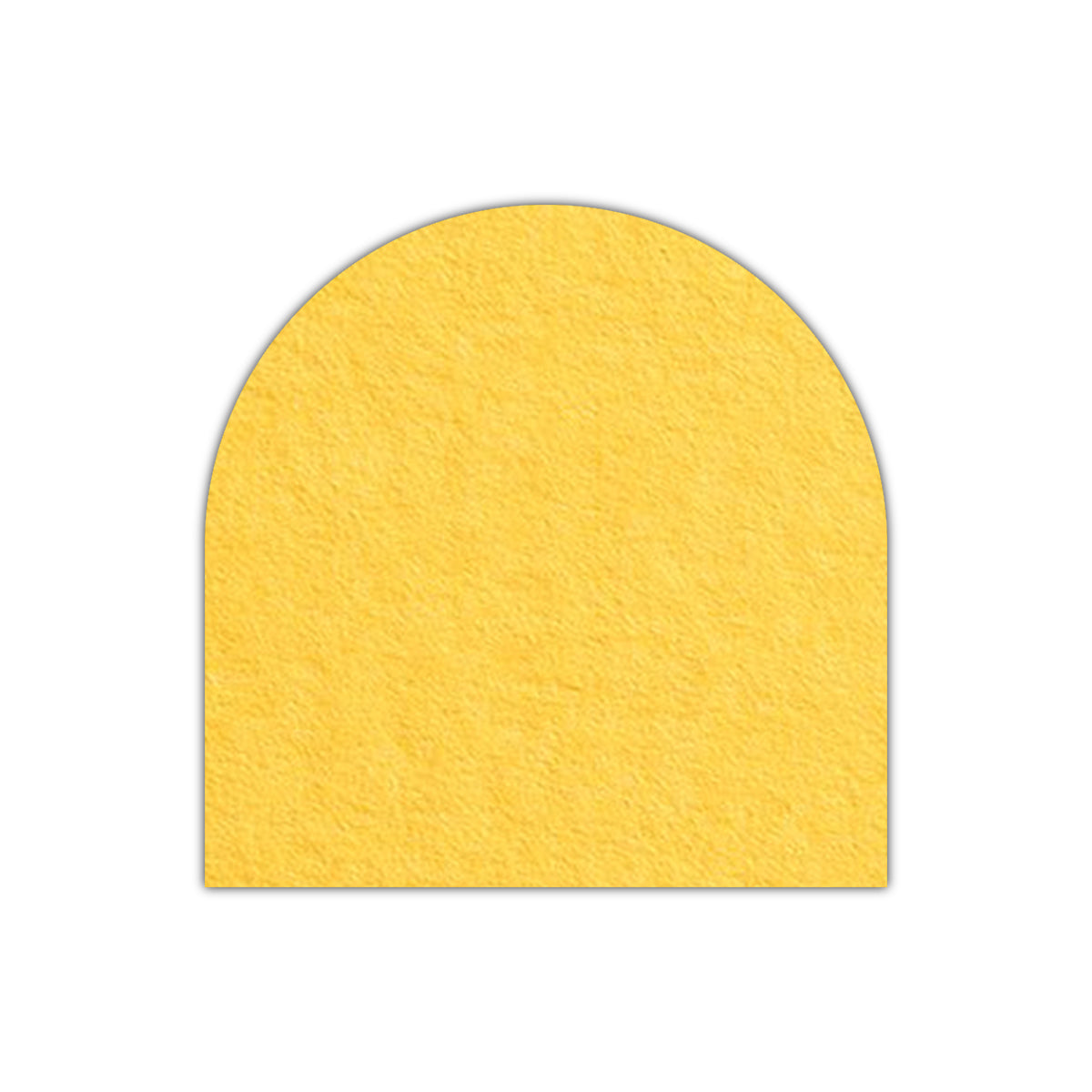 CMYK Print on Canary Yellow Cardstock | Shape S1 | 3" x 3"