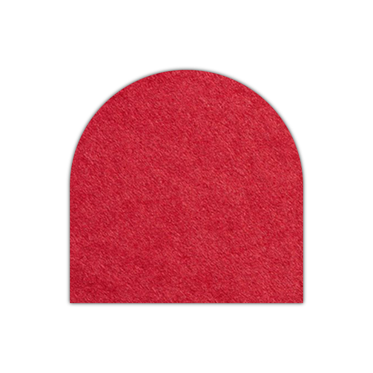 CMYK Print on Scarlet Red Cardstock | Shape S1 | 3" x 3"