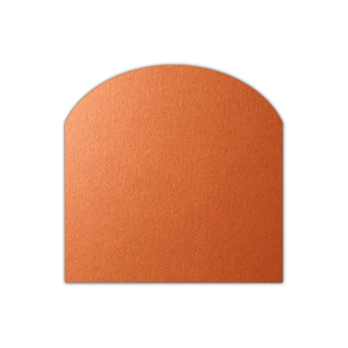 CMYK Print on Shimmer Flame Cardstock | Shape S2 | 3" x 3"
