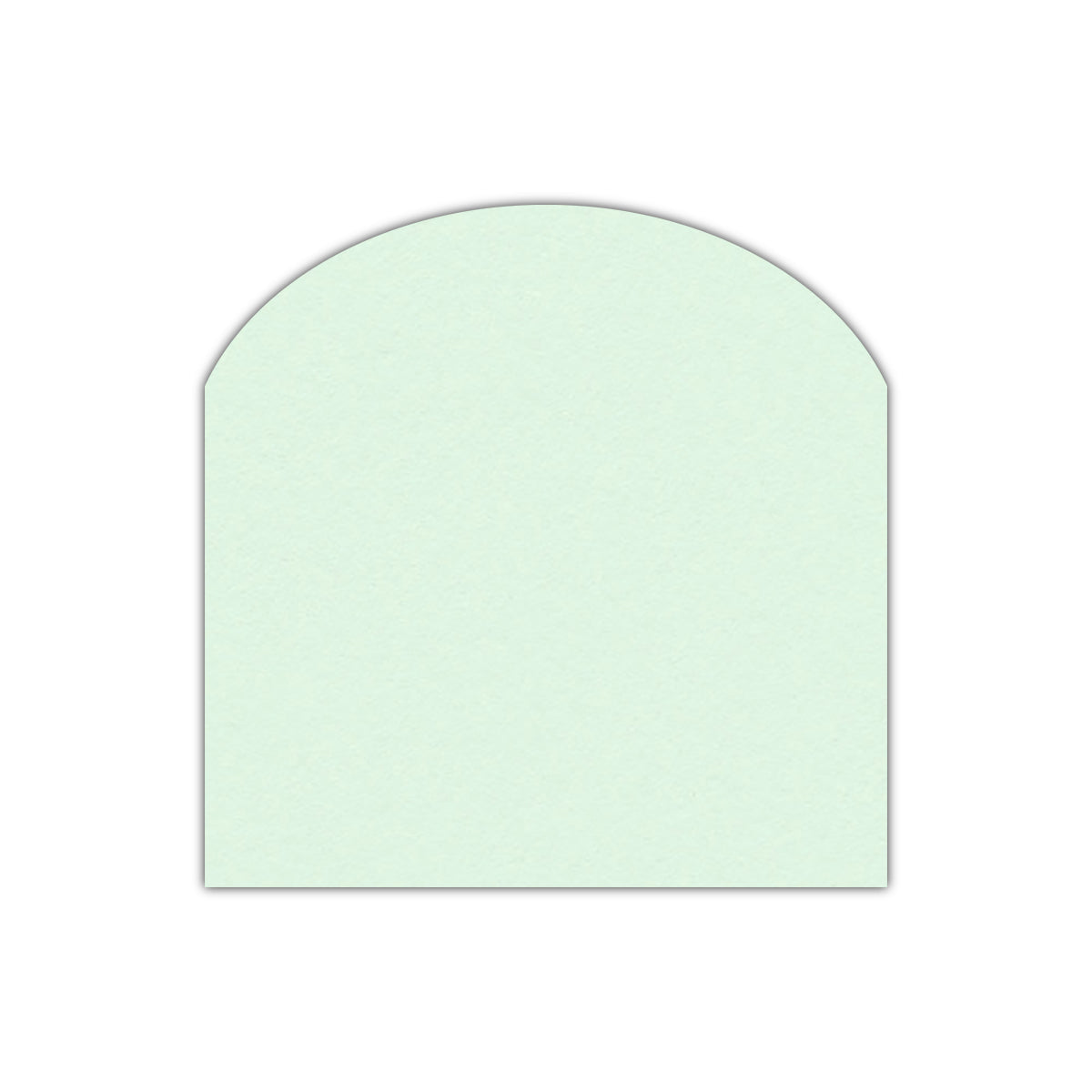 CMYK Print on Pastel Green Cardstock | Shape S2 | 7" x 7"