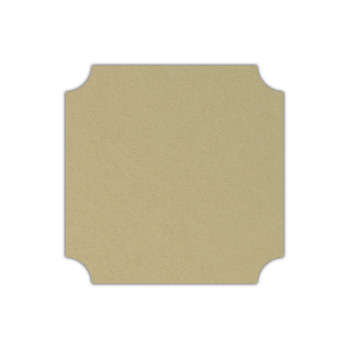 CMYK Print on Shimmer Champagne Cardstock | Shape S3 | 5.5" x 5.5"