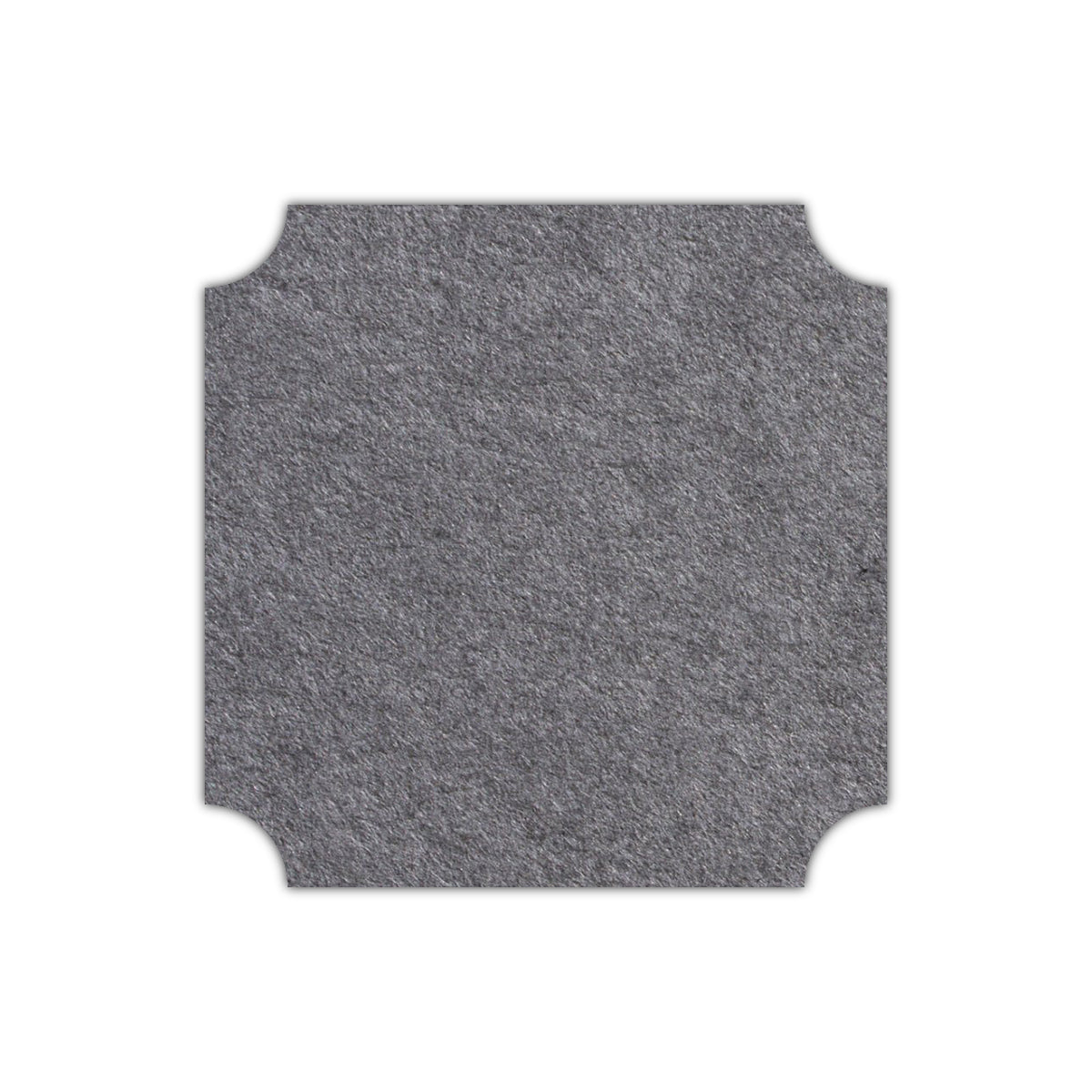 CMYK Print on Cobblestone Gray Cardstock | Shape S3 | 5.25" x 5.25"