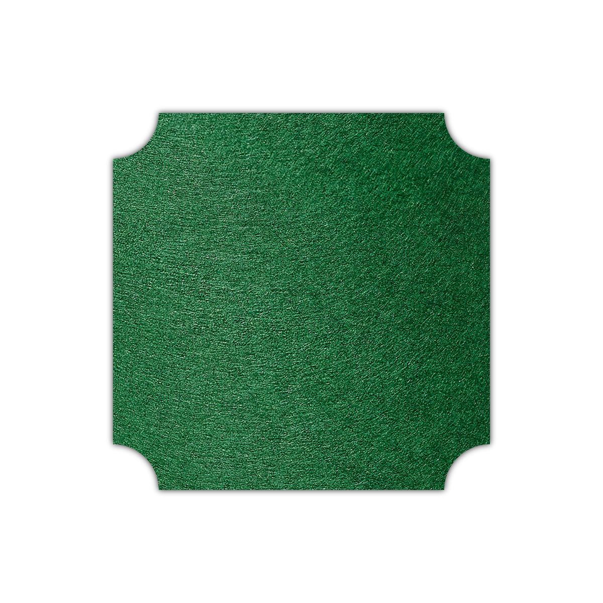 CMYK Print on Forest Cardstock | Shape S3 | 4.75" x 4.75"