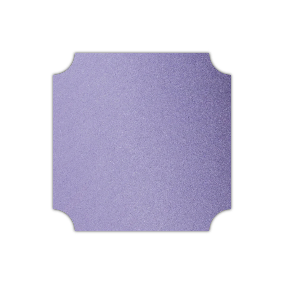 CMYK Print on Lavender Cardstock | Shape S3 | 6" x 6"