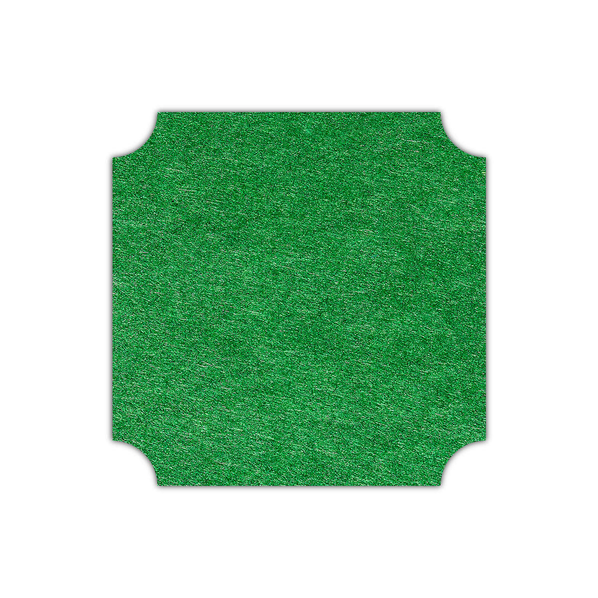 CMYK Print on Lockwood Green Cardstock | Shape S3 | 7" x 7"