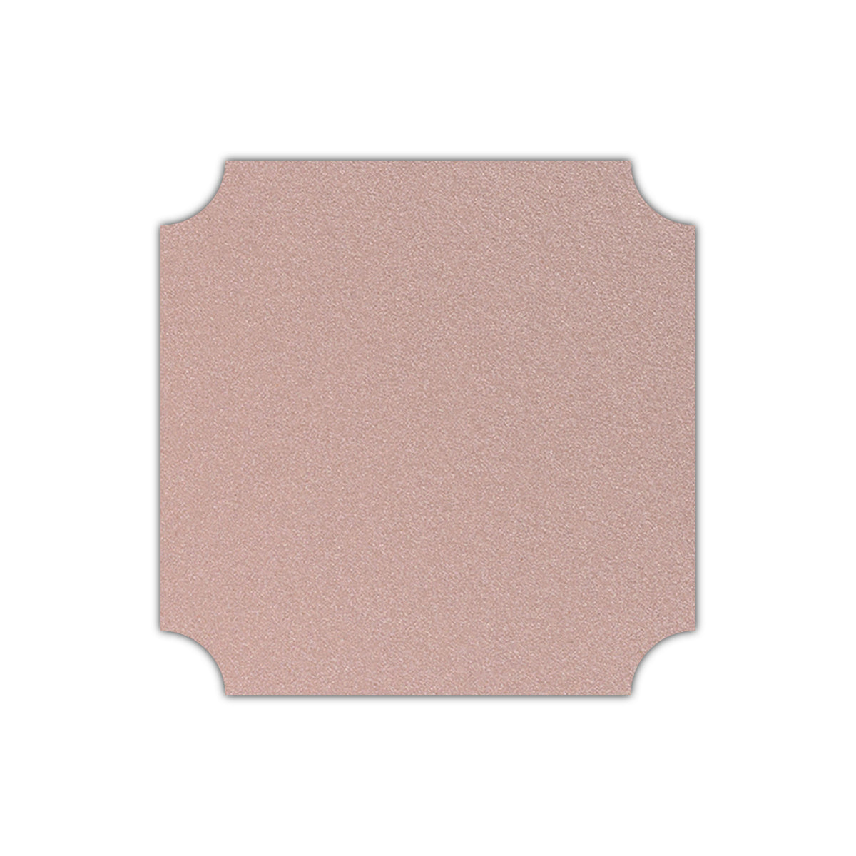 CMYK Print on Shimmer Nude Cardstock | Shape S3 | 4.5" x 4.5"
