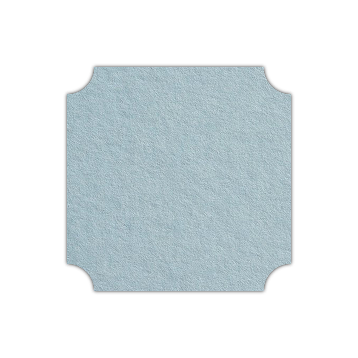 CMYK Print on Placid Blue Cardstock | Shape S3 | 6" x 6"