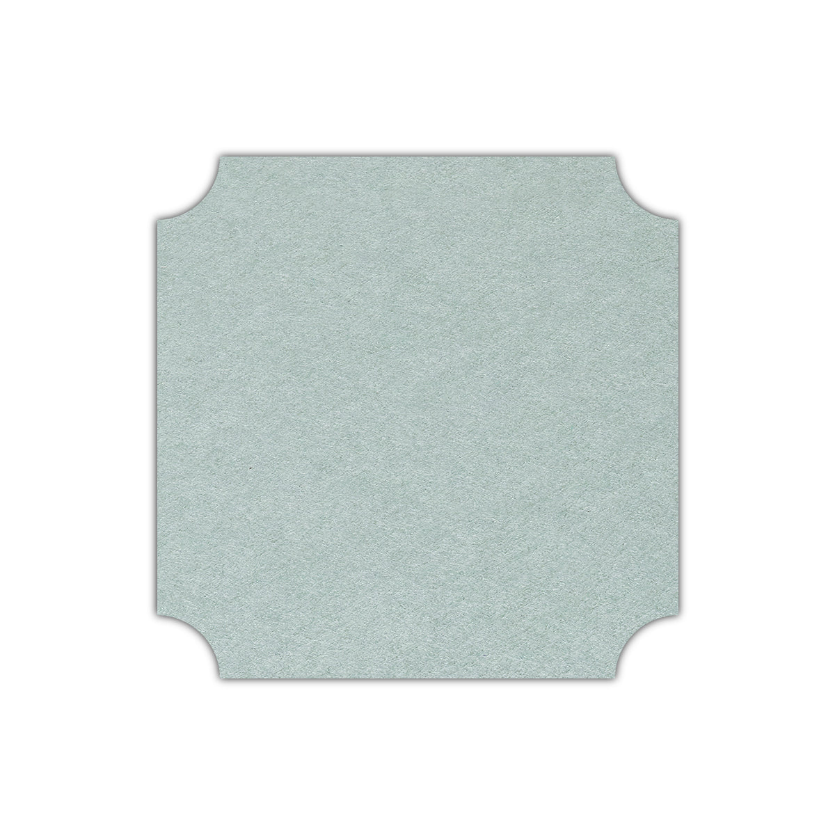 CMYK Print on Powder Green Cardstock | Shape S3 | 5.25" x 5.25"