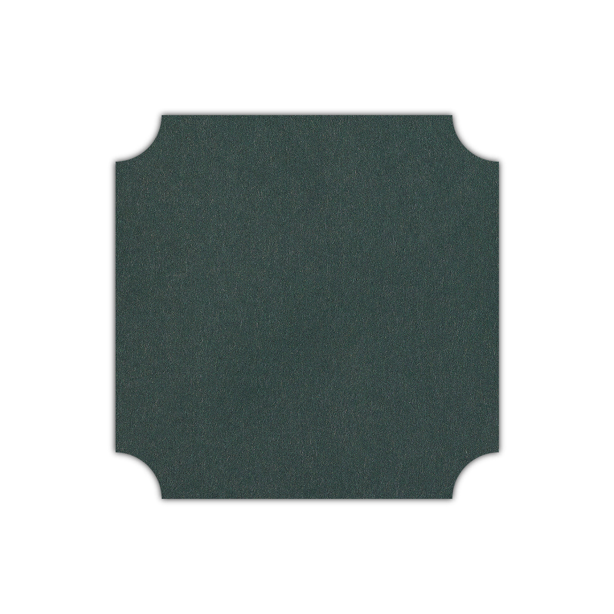 CMYK Print on Racing Green Cardstock | Shape S3 | 4.75" x 4.75"