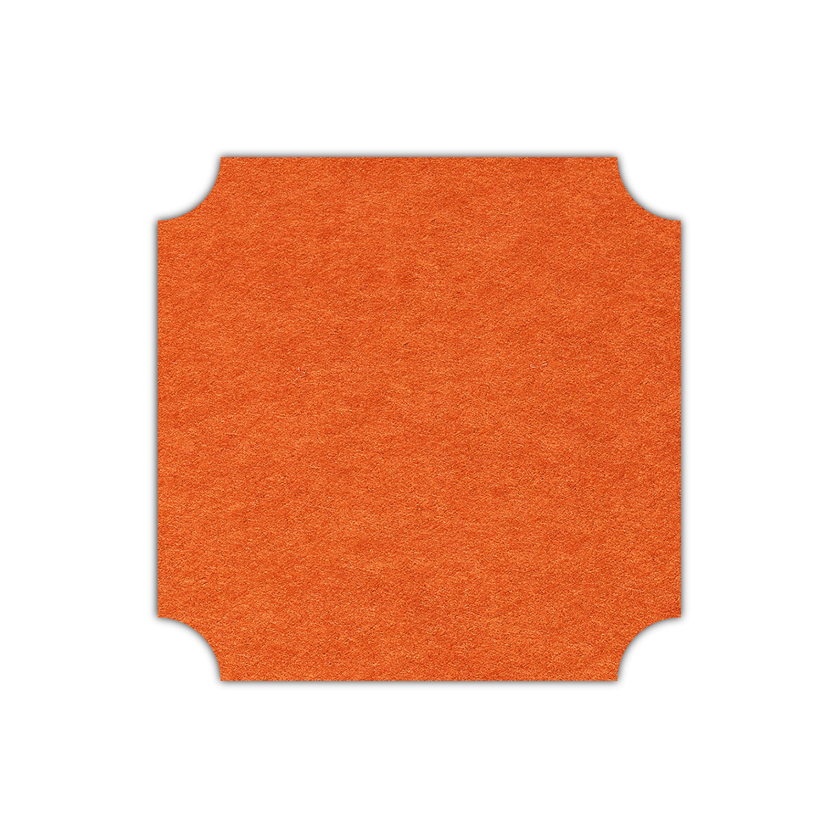 CMYK Print on Rust Cardstock | Shape S3 | 4.5" x 4.5"