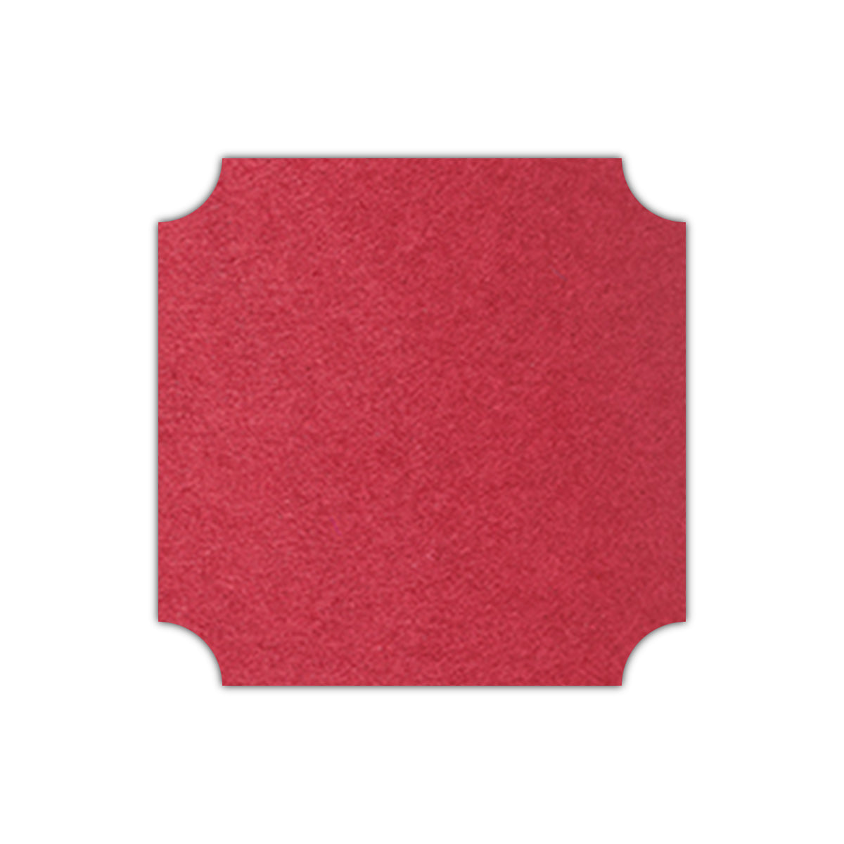 CMYK Print on Scarlet Cardstock | Shape S3 | 7" x 7"