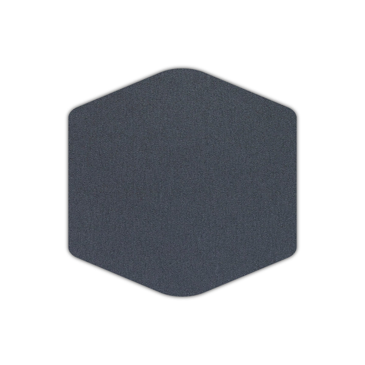 CMYK Print on Shimmer Anthracite Cardstock | Shape S4 | 3" x 3"