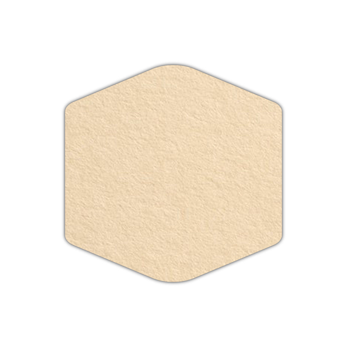 CMYK Print on Antique Ivory Cardstock | Shape S4 | 5" x 5"