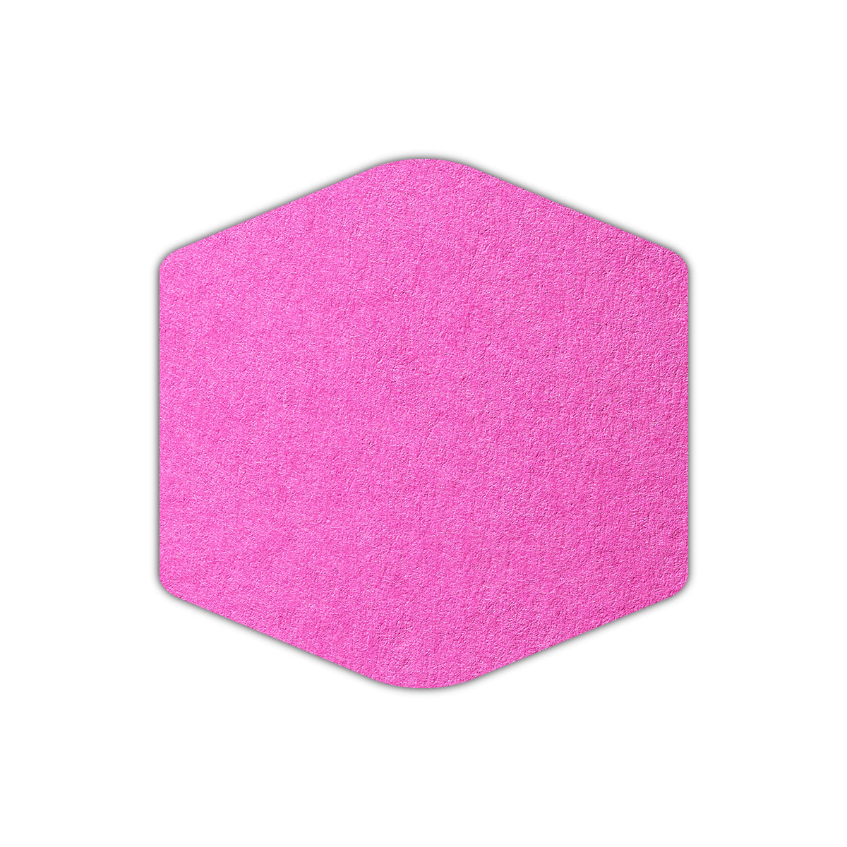 CMYK Print on Fuchsia Pink Cardstock | Shape S4 | 6" x 6"