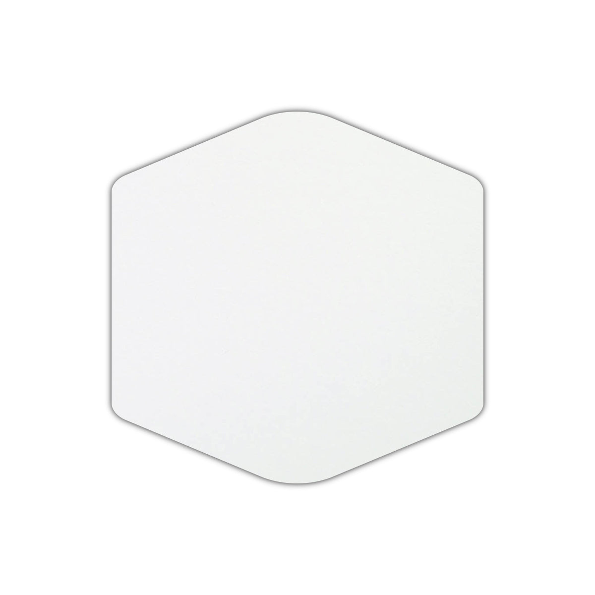 CMYK Print on Shimmer Ice Gold Cardstock | Shape S4 | 4" x 4"
