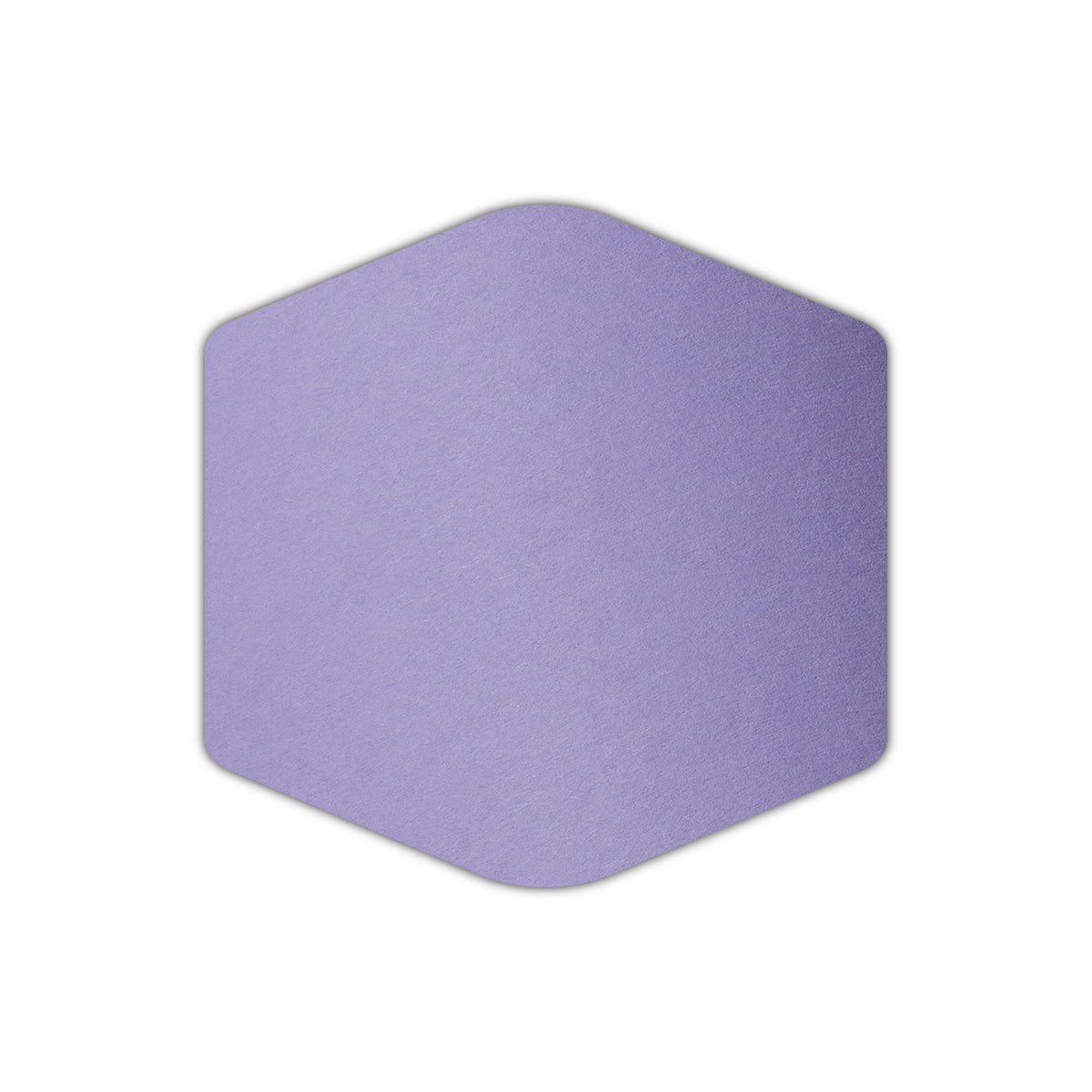 CMYK Print on Lavender Cardstock | Shape S4 | 2.5" x 2.5"