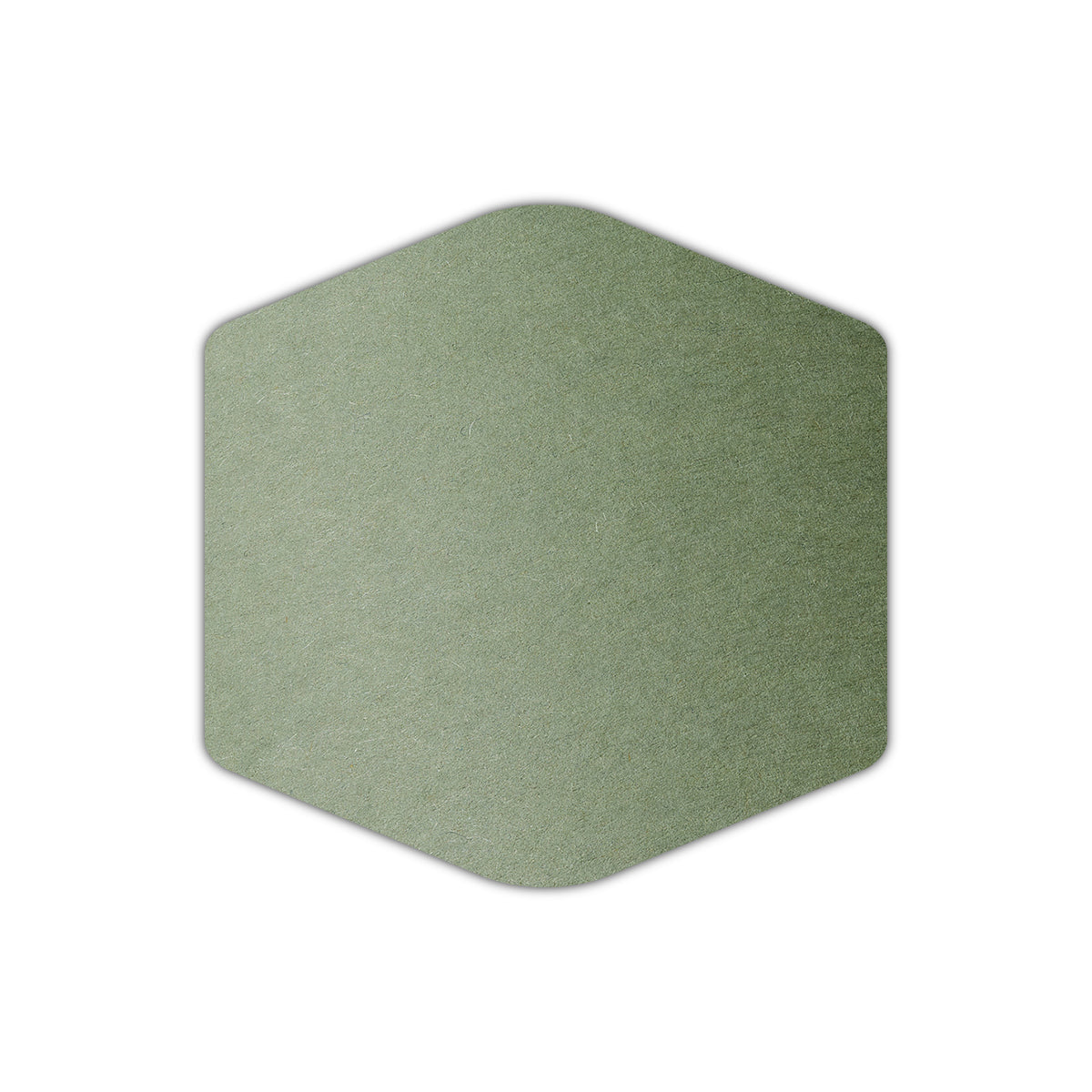 CMYK Print on Mid Green Cardstock | Shape S4 | 5" x 5"