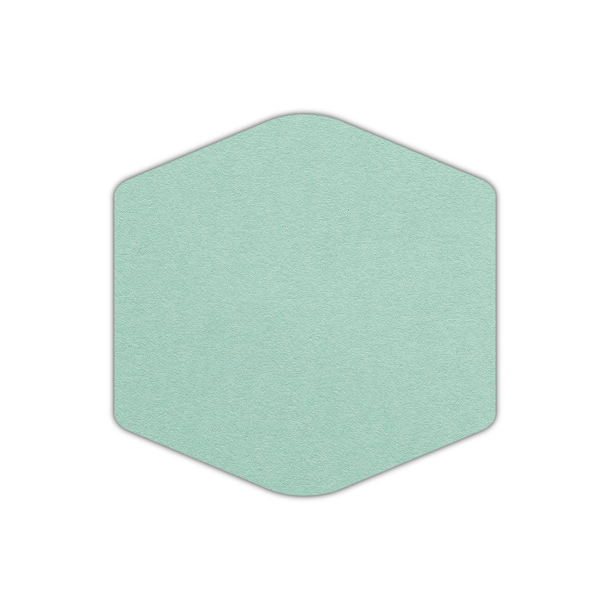 CMYK Print on Park Green Cardstock | Shape S4 | 2.5" x 2.5"