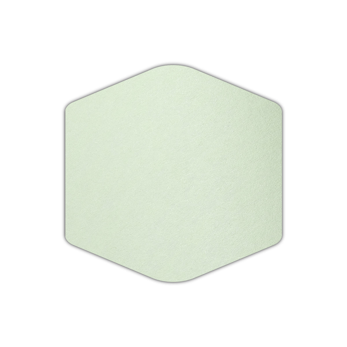 CMYK Print on Pistachio Cardstock | Shape S4 | 3" x 3"