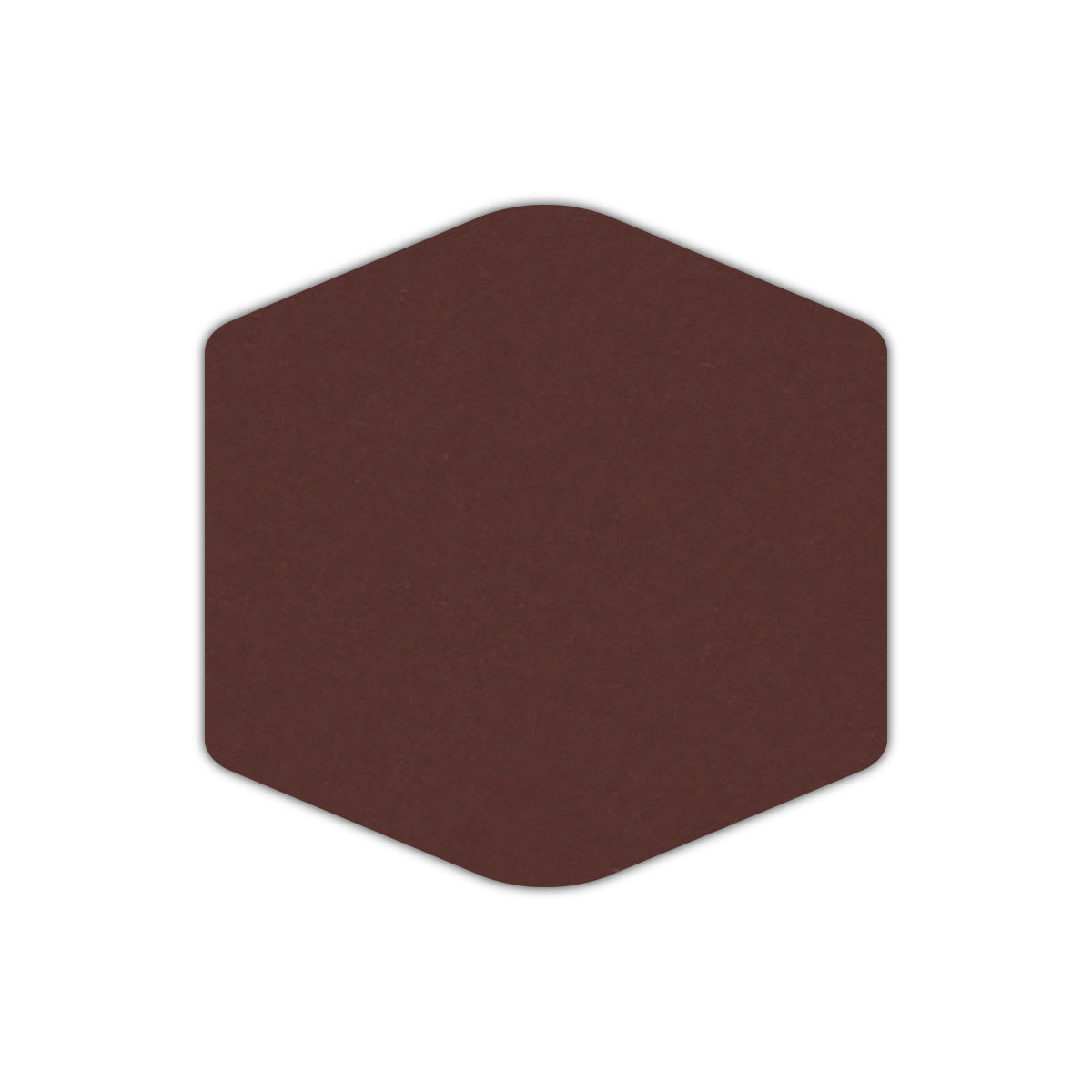 CMYK Print on Port Wine Cardstock | Shape S4 | 5" x 5"