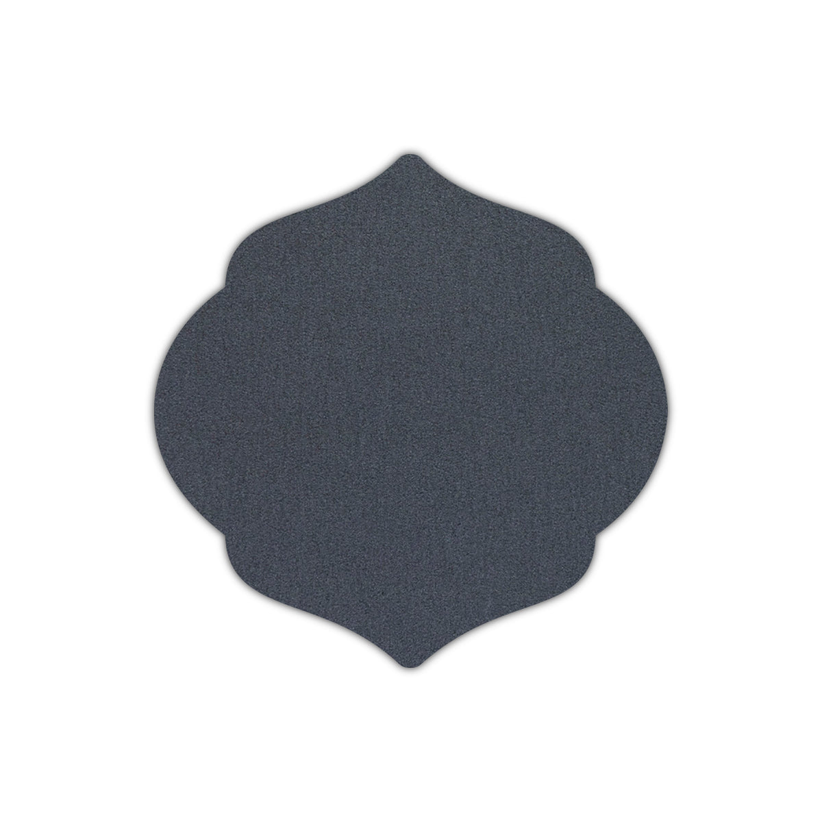 CMYK Print on Shimmer Anthracite Cardstock | Shape S7 | 7.75" x 7.75"
