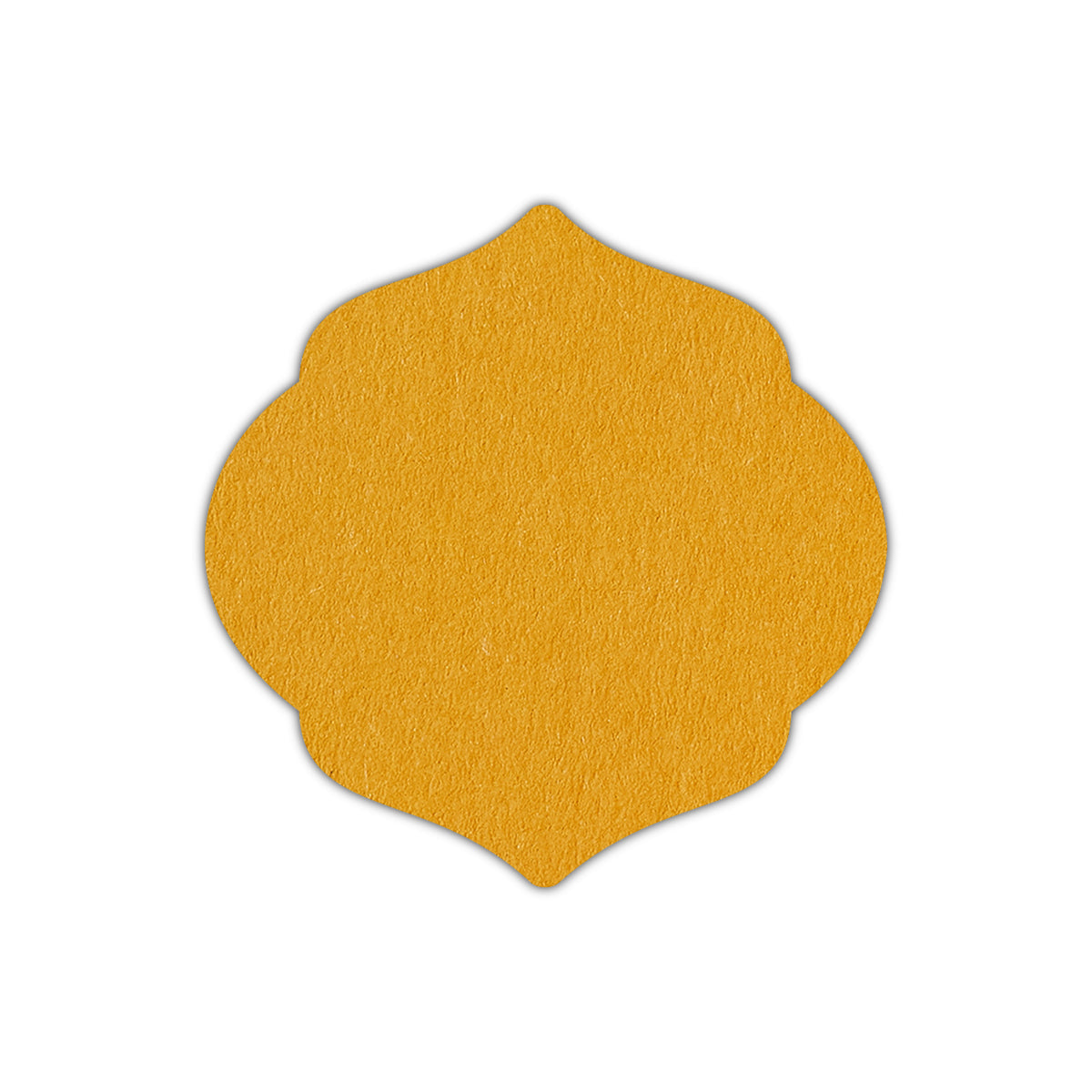 CMYK Print on Shimmer Citrine Cardstock | Shape S7 | 7.75" x 7.75"