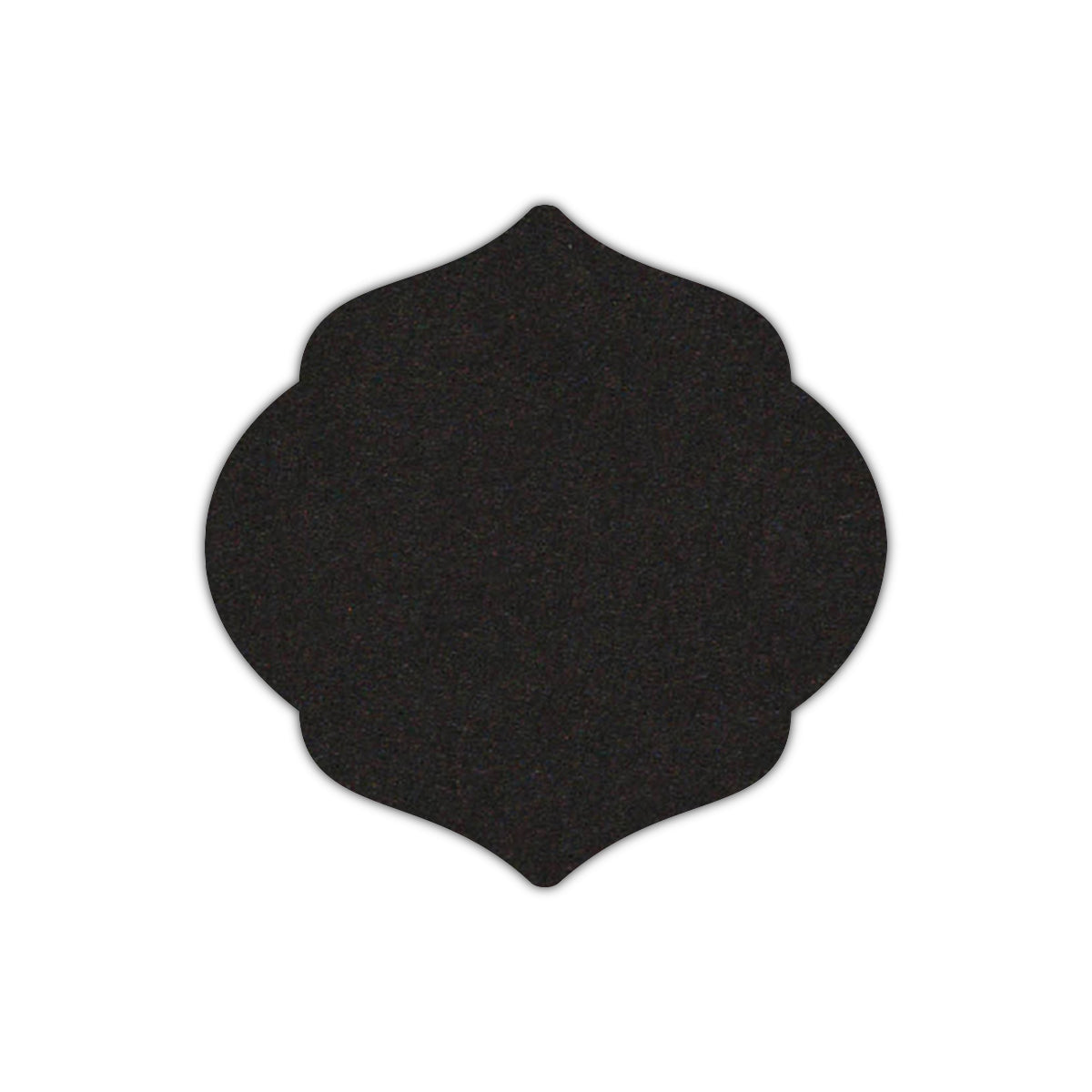CMYK Print on Deep Black Cardstock | Shape S7 | 3.75" x 3.75"