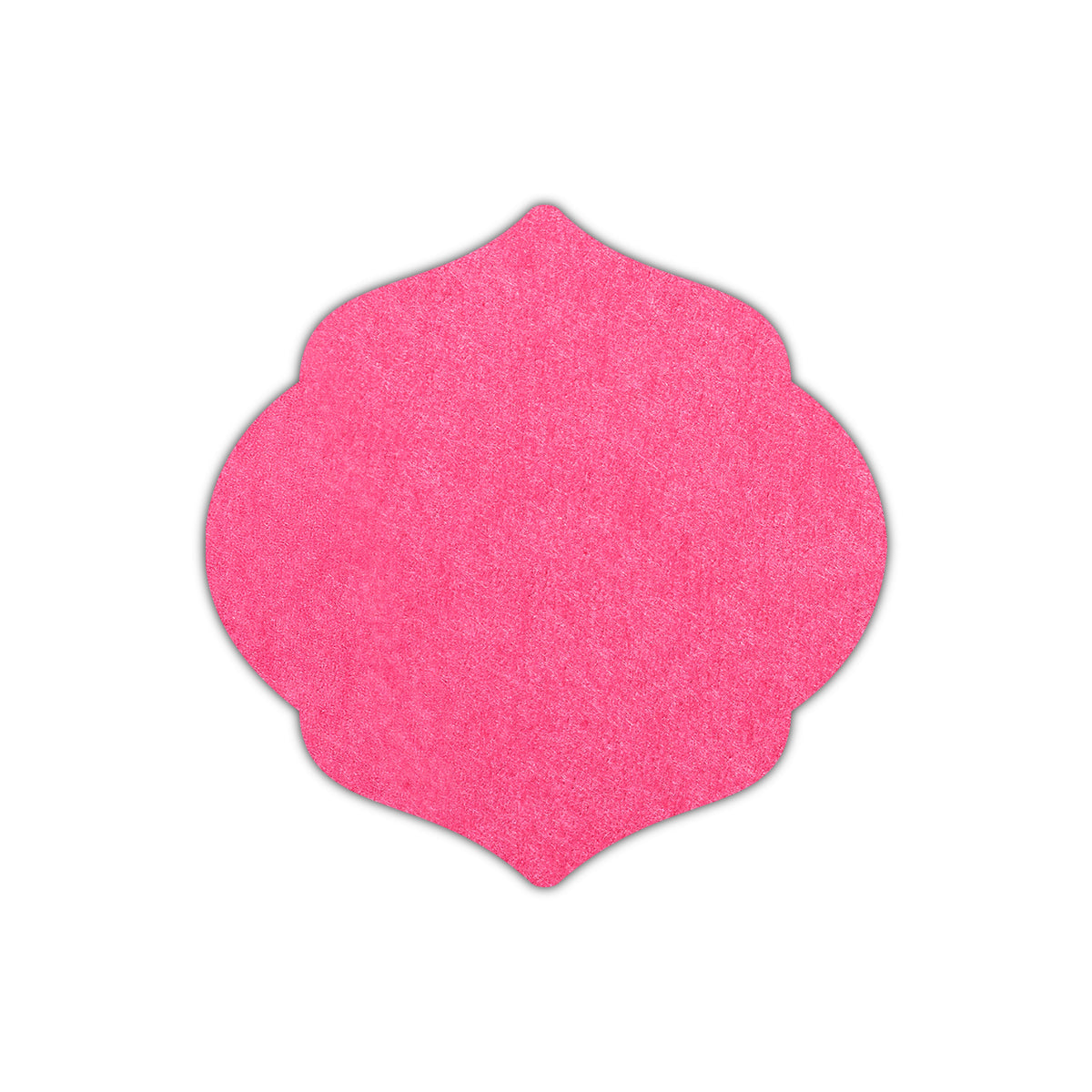 CMYK Print on Hot Pink Cardstock | Shape S7 | 5.5" x 5.5"