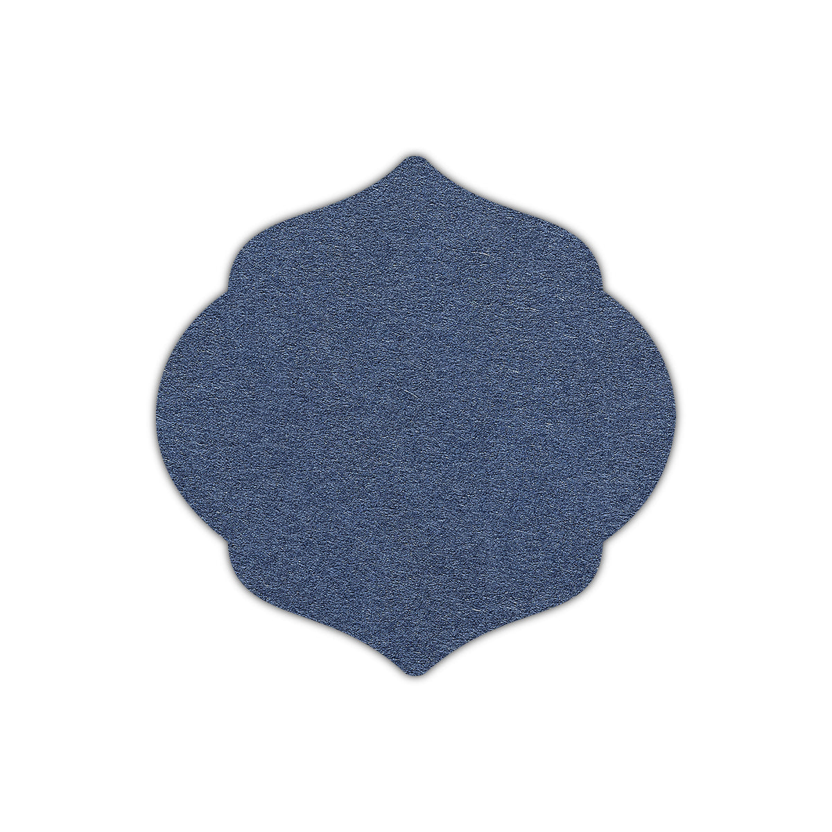 CMYK Print on Imperial Blue Cardstock | Shape S7 | 7" x 7"
