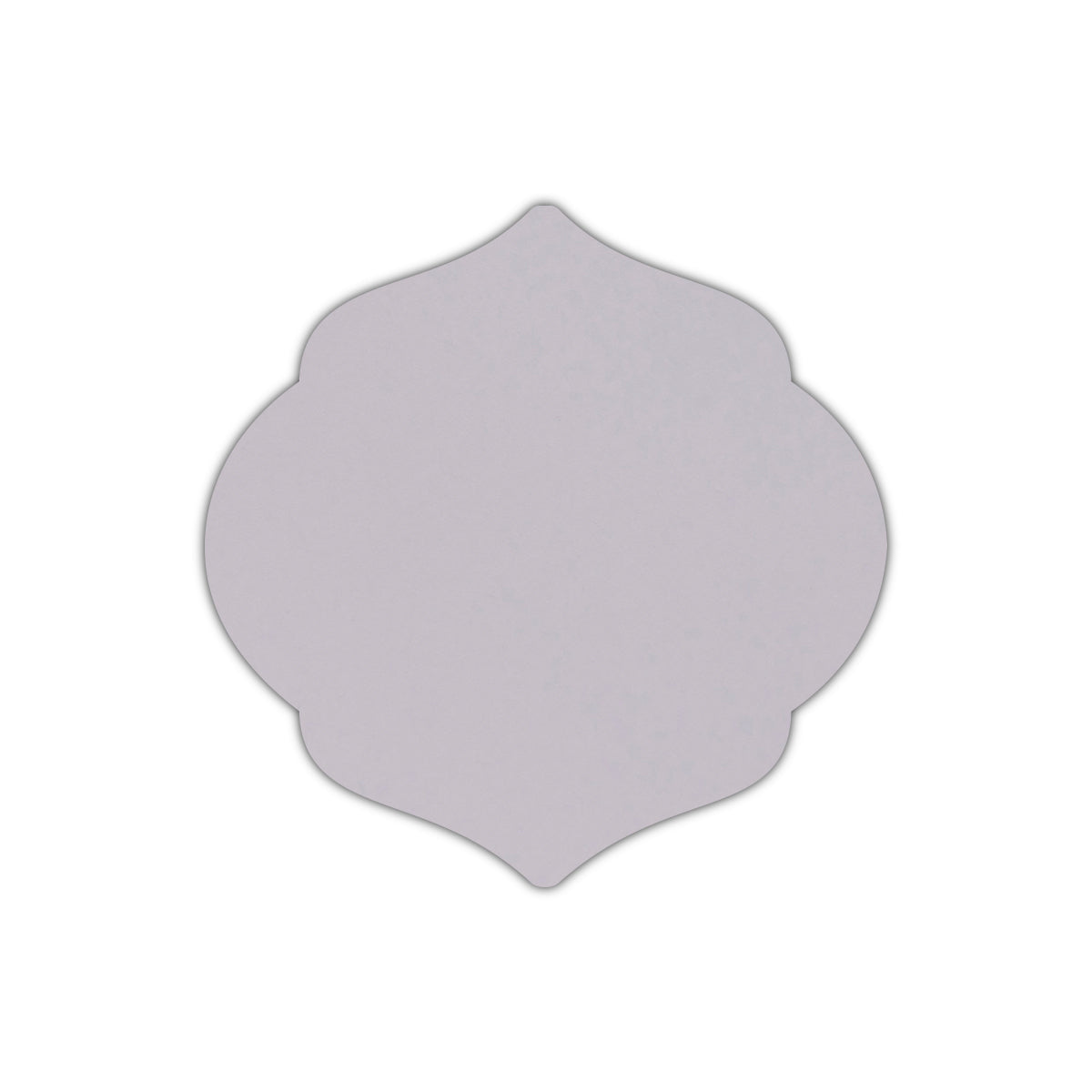 CMYK Print on Shimmer Kunzite Cardstock | Shape S7 | 5" x 5"