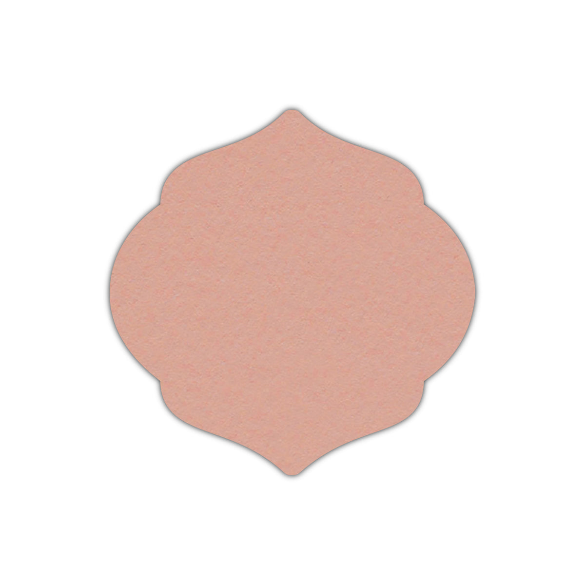CMYK Print on Old Rose Cardstock | Shape S7 | 8" x 8"