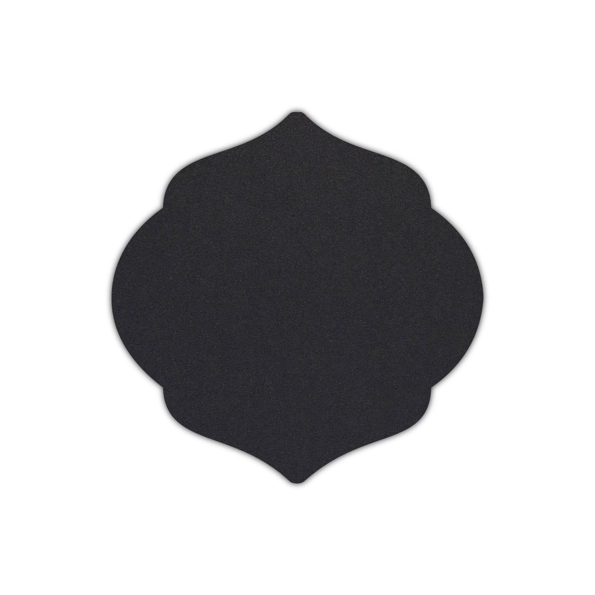 CMYK Print on Shimmer Onyx Cardstock | Shape S7 | 7" x 7"