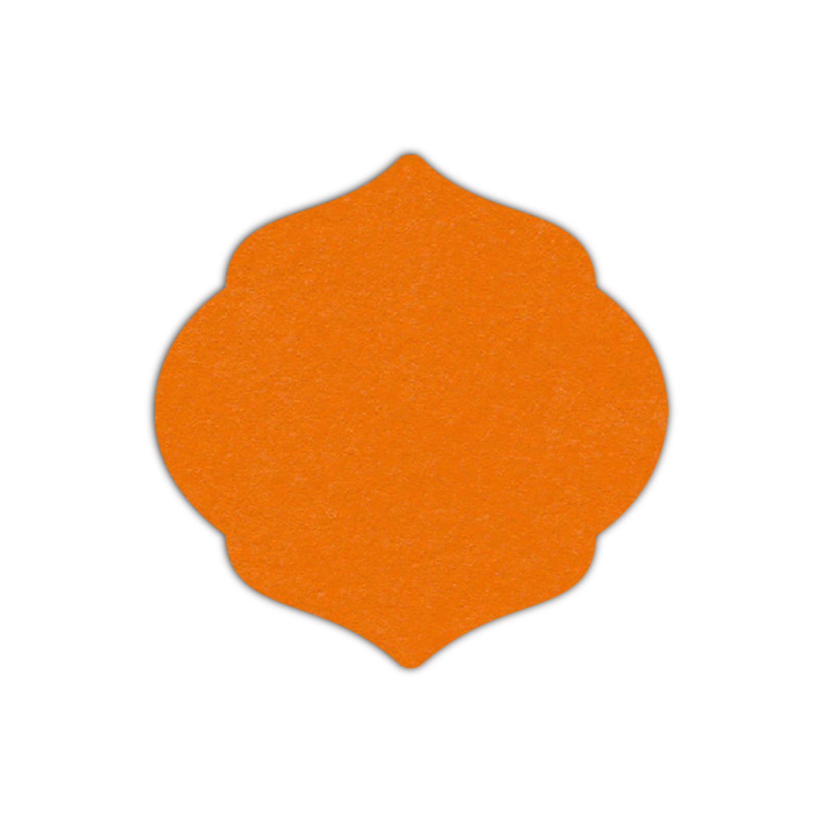 CMYK Print on Pumpkin Cardstock | Shape S7 | 3" x 3"