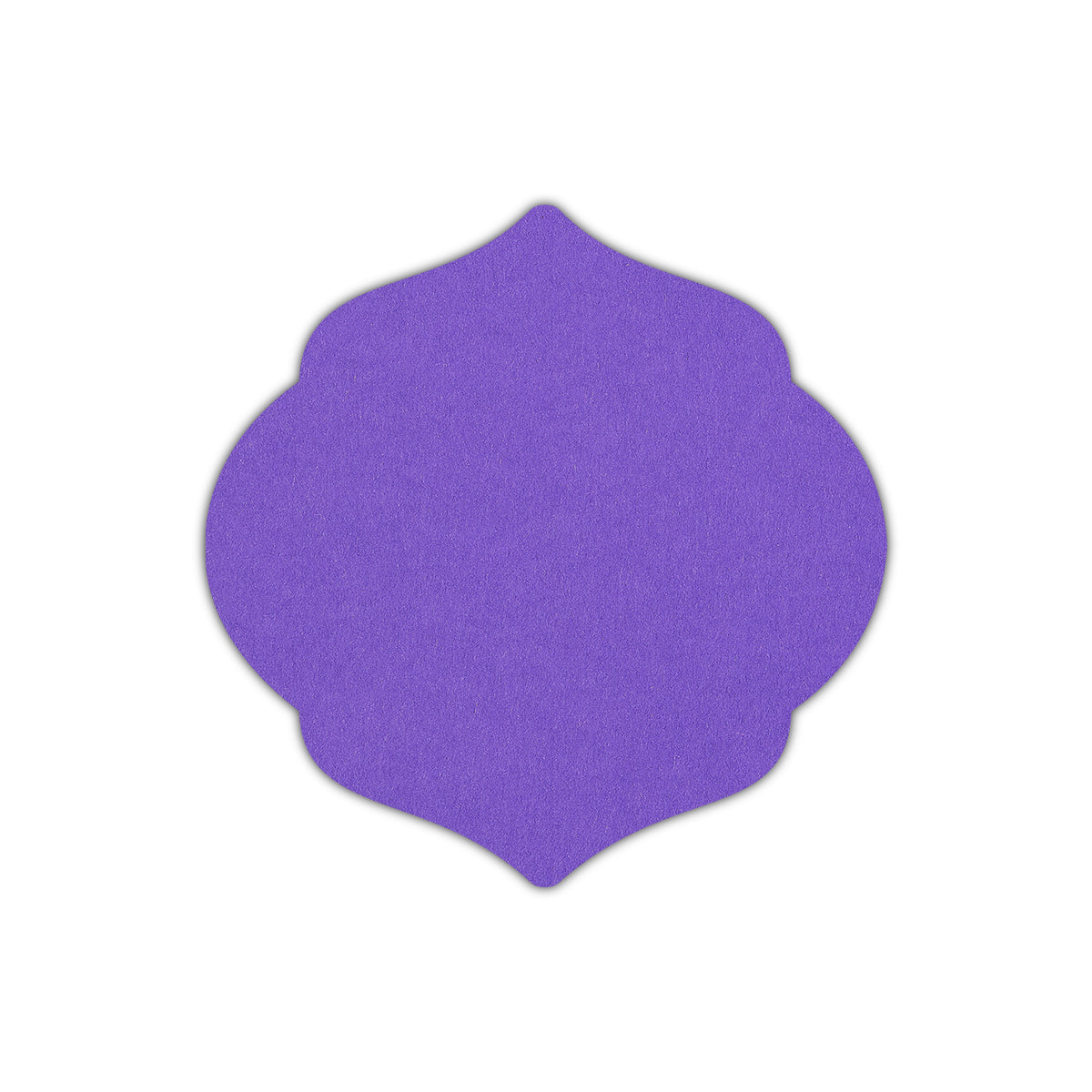 CMYK Print on Purple Cardstock | Shape S7 | 6.5" x 6.5"
