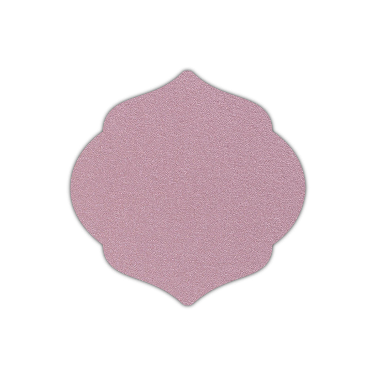 CMYK Print on Shimmer Rose Gold Cardstock | Shape S7 | 7.75" x 7.75"