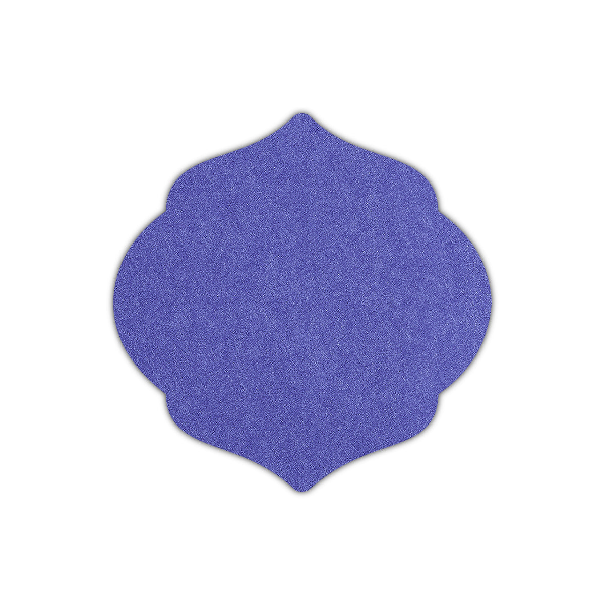 CMYK Print on Royal Blue Cardstock | Shape S7 | 2.5" x 2.5"