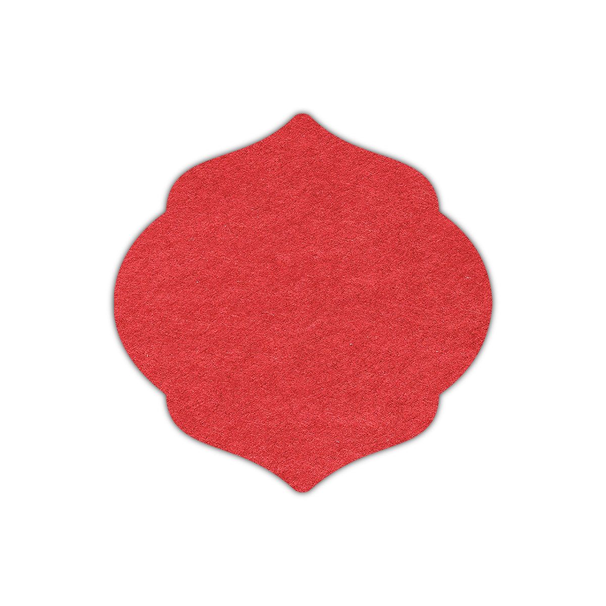 CMYK Print on Vermilion Cardstock | Shape S7 | 5.75" x 5.75"
