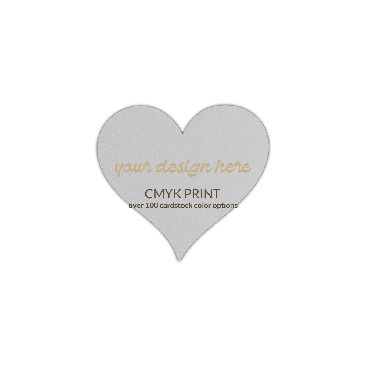 Shape S94 Diecut Card | CMYK Print | 3.25" x 3.25"
